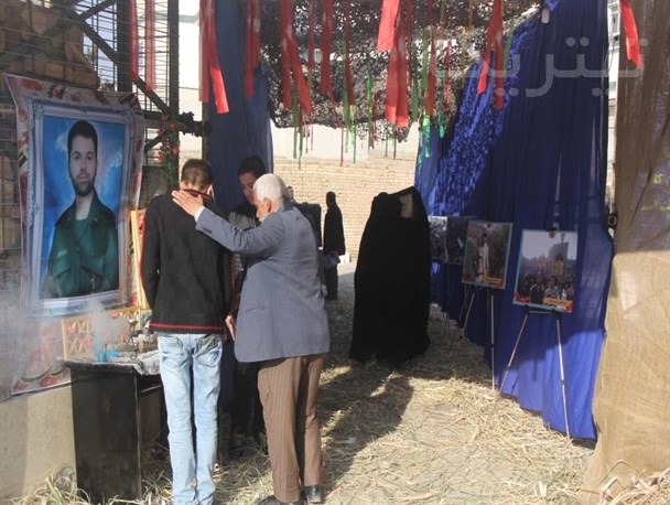 برگزاری نخستین سالگرد شهید مدافع حرم "سعید علیزاده" به روایت تصویر