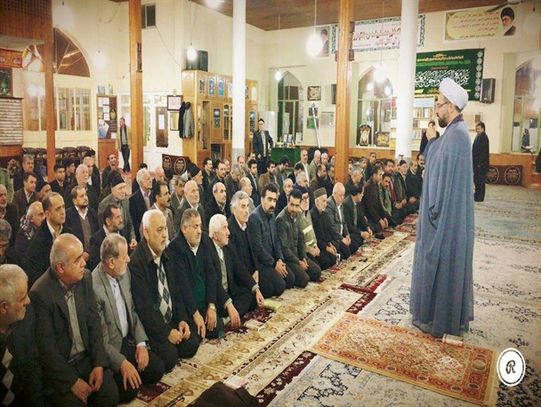 آئین روح بخش دعای ندبه در مصلی نماز جمعه اسالم برگزارشد