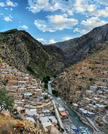 عکس/ روستای زیبای پالنگان در کردستان
