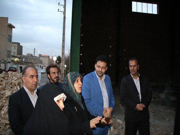 بازدید طیبه سیاوشی نماینده مجلس شورای اسلامی از روستای درسن‌آباد