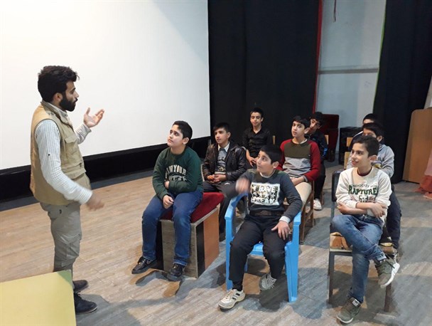 برگزاری کارگاه آموزش بازیگری تئاتر ویژه دانش آموزان در گرمه