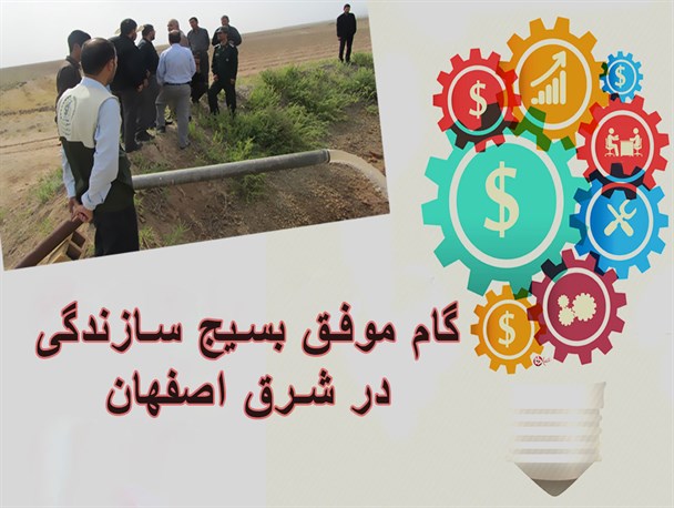 دهکده اقتصاد مقاومتی فارفان نمونه بارز طرح های بسیج سازندگی در شرق اصفهان است