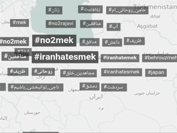 هشتگ هایی که منافقین از آلبانی داغ می کنند / توییت هایی براندازانه با سربازان رباتی + تصاویر