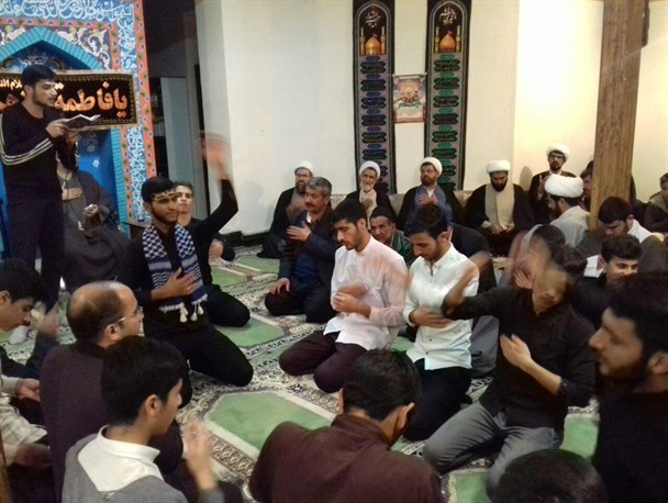 برگزاری مراسم عزاداری شهادت حضرت فاطمه(س) در اردل
