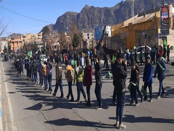 مراسم نوگلان فاطمی در خرم‌آباد برگزار شد+تصاویر