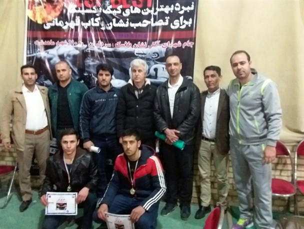 کسب ۲ مدال طلا توسط کیک بوکسینگ کاران اشتهاردی در مسابقات استانی/ تصاویر