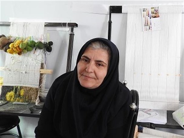 همنوایی گره کور زندگی بانوی قالیباف با تاروپود فرش