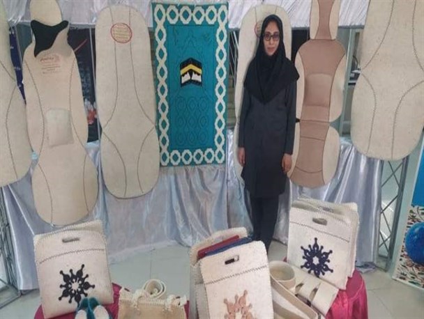 نمایشگاه محصولات نمدی در چهارمحال‌وبختیاری برپا شد