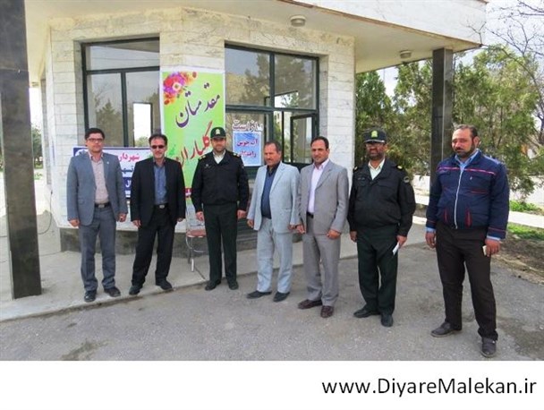 نظارت نوروزی فرماندار ملکان از عملکرد ستادهماهنگی خدمات سفر