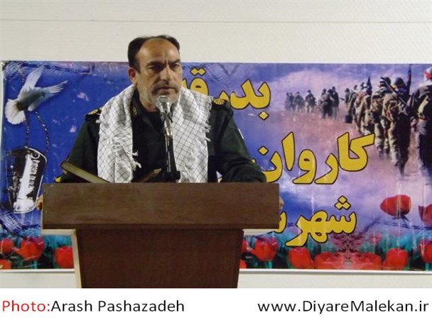 فرمانده سپاه ملکان از اعزام نوروزی ۱۰۰ بسیجی به مناطق عملیاتی خبر داد
