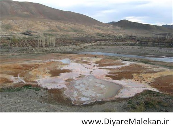 خواص درمانی و منظره زیبای آب معدنی شورسو در ملکان