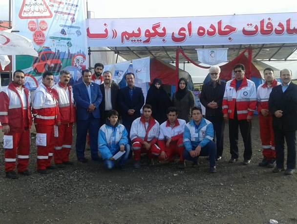 مدیر کل گزینش جمعیت هلال احمر از پایگاه امدادی هلال احمر در آبیک دیدار کرد