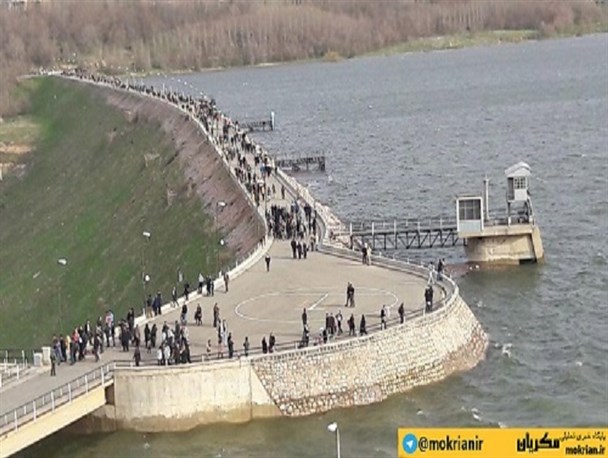 سد مهاباد جاذبه نو برای گردشگران
