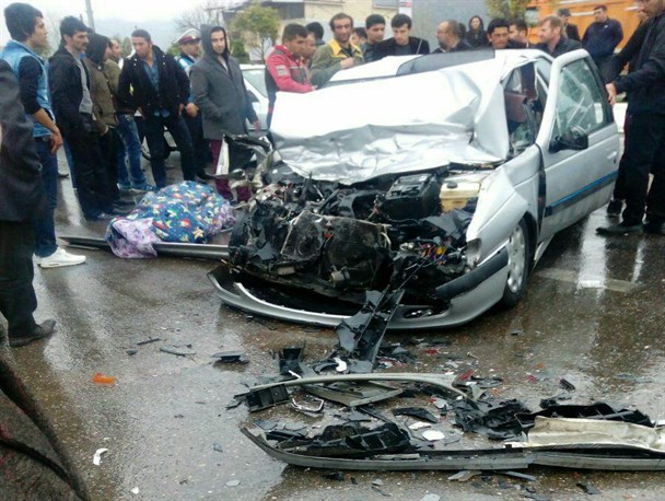 تصادف در حویق تالش جان یک نفر را گرفت