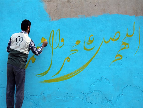فرمانده سپاه امام رضا(ع) از اردوهای جهادی شهرستان سرخس بازدید کرد