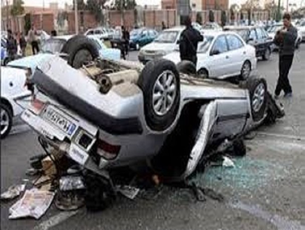 واژگونی؛ بیشترین حادثه رانندگی محورهای جاده ای خراسان شمالی