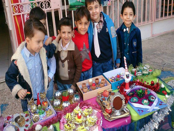 هفت سین بازیافتی؛ مصداق اراده دانش اموزان کرج برای تحقق اقتصاد مقاومتی + تصاویر