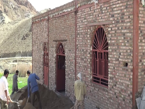 مسجد روستای شورکه بخش درح سربیشه به زودی به بهره برداری می رسد