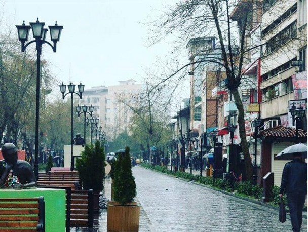 تصاویری از پیاده راه فرهنگی رشت