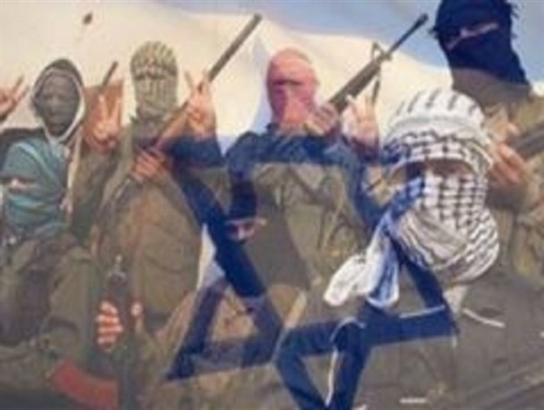 کشف سلاح های اسرائیلی در مناطق تحت اشغال تروریست ها در دمشق