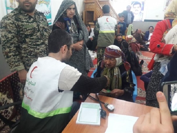 بازهم بسیج و این بار سیل مهربانی بسیج سازندگی اردبیل در مناطق سیل زده + عکس