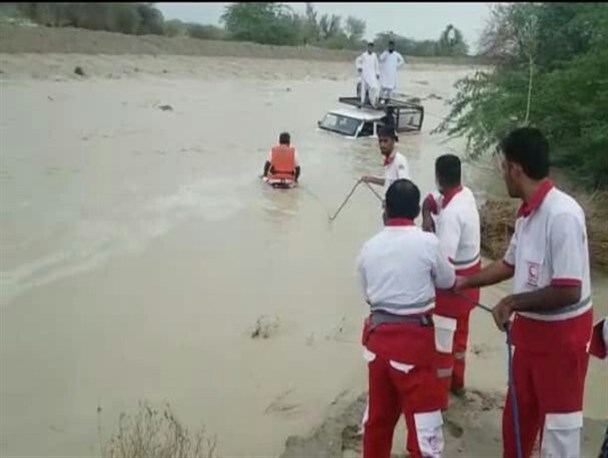 امدادرسانی به هزارو۶۶۸ آسیب دیده از سیلابها در جنوب سیستان و بلوچستان/۵۸ روستا دچار سیلاب و آبگرفتگی شد