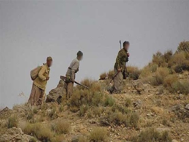 شکارچیان غیر مجاز در سروآباد دستگیر شدند +تصاویر
