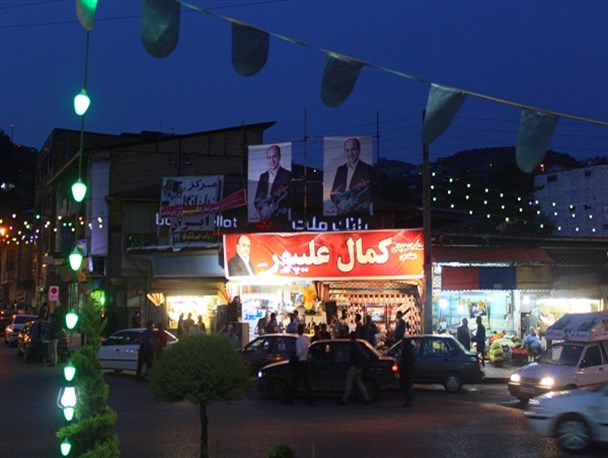 تبلیغات نامزدهای مرحله دوم انتخابات مجلس دهم در سوادکوه +تصاویر