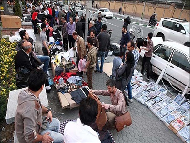 نرخ بالای بیکاری و رواج دستفروشی در بروجرد