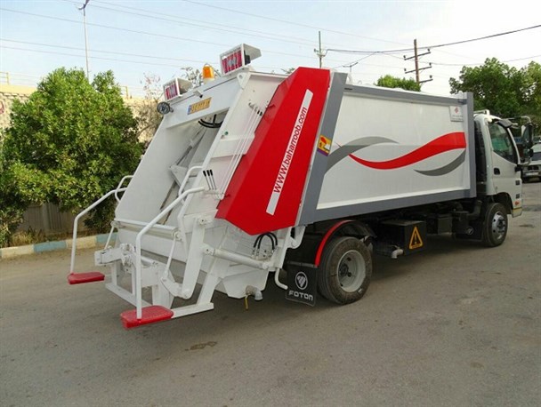 خرید یک دستگاه ماشین مکانیزه حمل زباله شهری توسط شهرداری شیبان + عکس