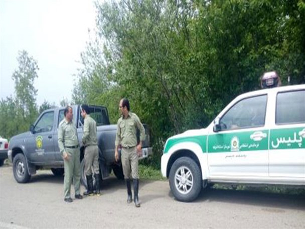 با صیادان غیرمجاز در آستانه‌اشرفیه برخورد شد
