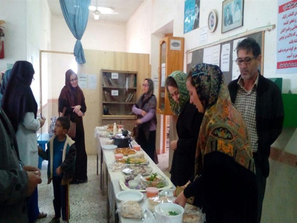 تصاویر/برگزاری مراسم جشنواره غذا در روستای آلتین تخماق گمیشان