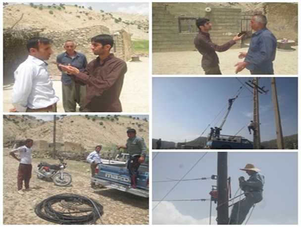 برق‌رسانی به سه‌خانوار روستای محروم رودسمه با هزینه5میلیون‌تومان/خرسندی مردم از خدمات نظام+تصاویر