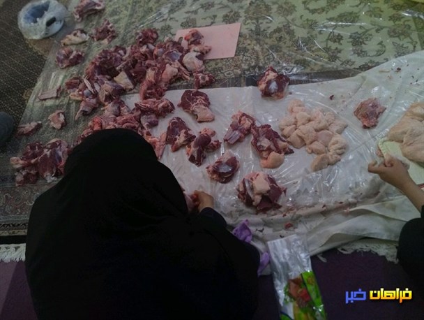 پویش «نذرقربانی» در فراهان