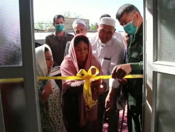 افتتاح و بهره برداری از یک باب مسکن سیل زدگان در کلاله+ فیلم