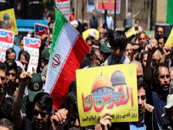 راهپیمایی روز قدس در شهرستان‌های استان قزوین برگزار شد+تصاویر