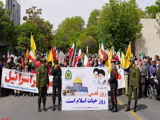 راهپیمایی روز جهانی قدس با حضور اقشار مختلف مردم استان زنجان آغاز شد+ عکس