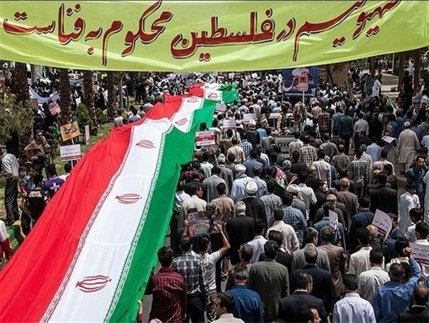 راهپیمایی روز قدس بعنوان موج عظیم اجتماعی در مقابل استکبار شناخته می شود