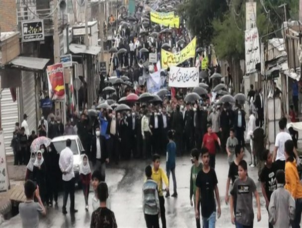 راهپیمایی روز قدس در پلدختر