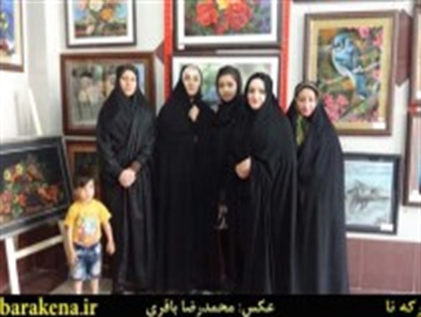 گفت و گو ی خواندنی با استاد نقاشی سبک رئال در شهرستان مبارکه