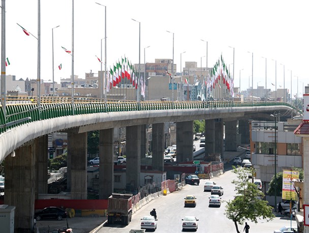 گزارش تصویری| بهره برداری از تقاطع غیرهمسطح شریعتی اراک