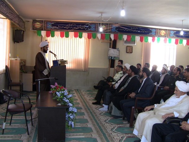 تودیع و معارفه مسئول دفتر نمایندگی ولی فقیه در سپاه شهرستان چگنی