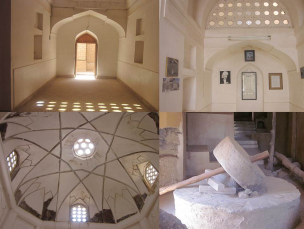 تصاویری زیبا و دیدنی از خانه تاریخی ملاصدار در کهک قم