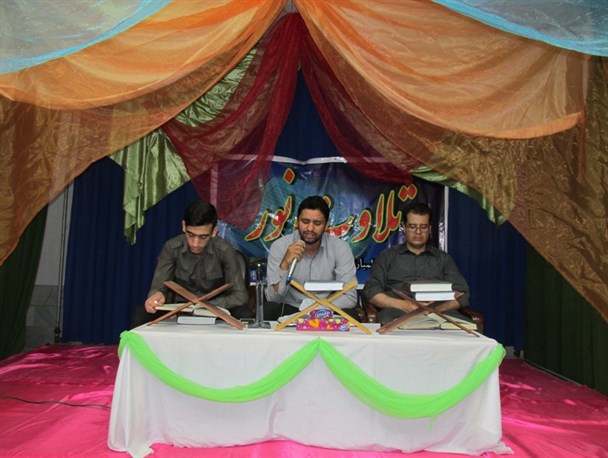گزارش تصویری/ مراسم جزءخوانی(تلاوت نور) در کمیجان