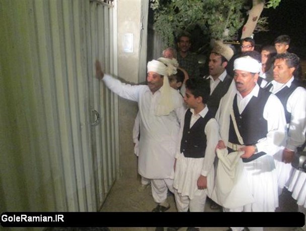 "رمضانی که" آئین سنتی سیستانی های روستای قره قاچ رامیان+تصاویر