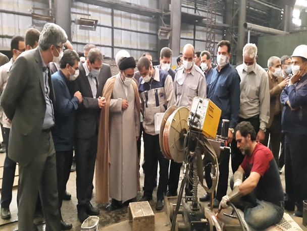 بازدید رئیس‌کل دادگستری استان مرکزی از شرکت آذرآب+عکس و فیلم