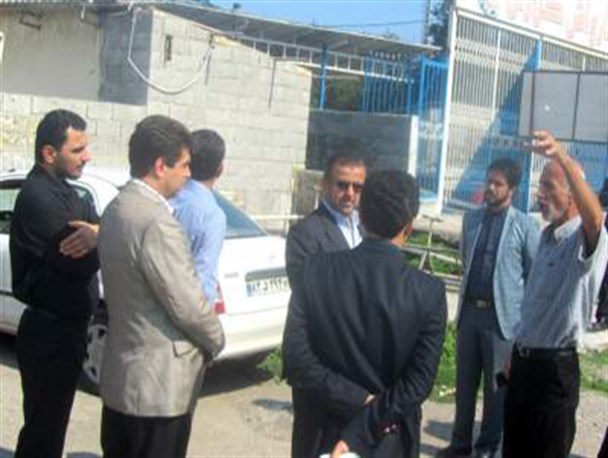 بازدید مسئولان از مناطق سیل‌زده عباس‌آباد +تصاویر