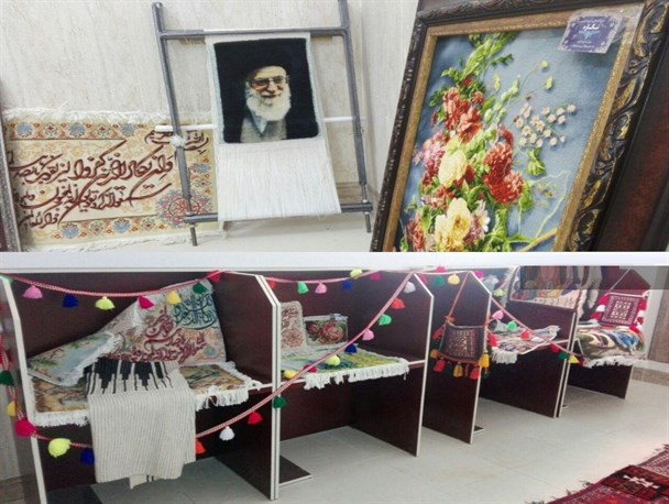 نمایشگاه دستاوردهای کارآموزان فنی حرفه‌ای ایذه برپا شد