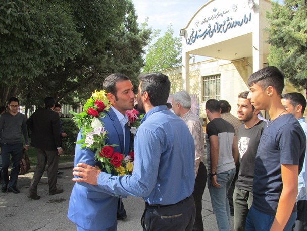 استقبال از مدال آور المپیک جهانی ناشنوایان ۲۰۱۷
