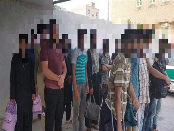 جمع آوری متکدیان و اتباع خارجی از سطح شهر قشم آغاز شد